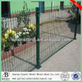 green plastic welded wire mesh landscaping fence